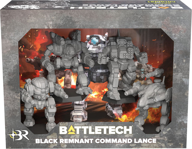 Black Remnant Command Lance - Collectors World Toys Hover Image