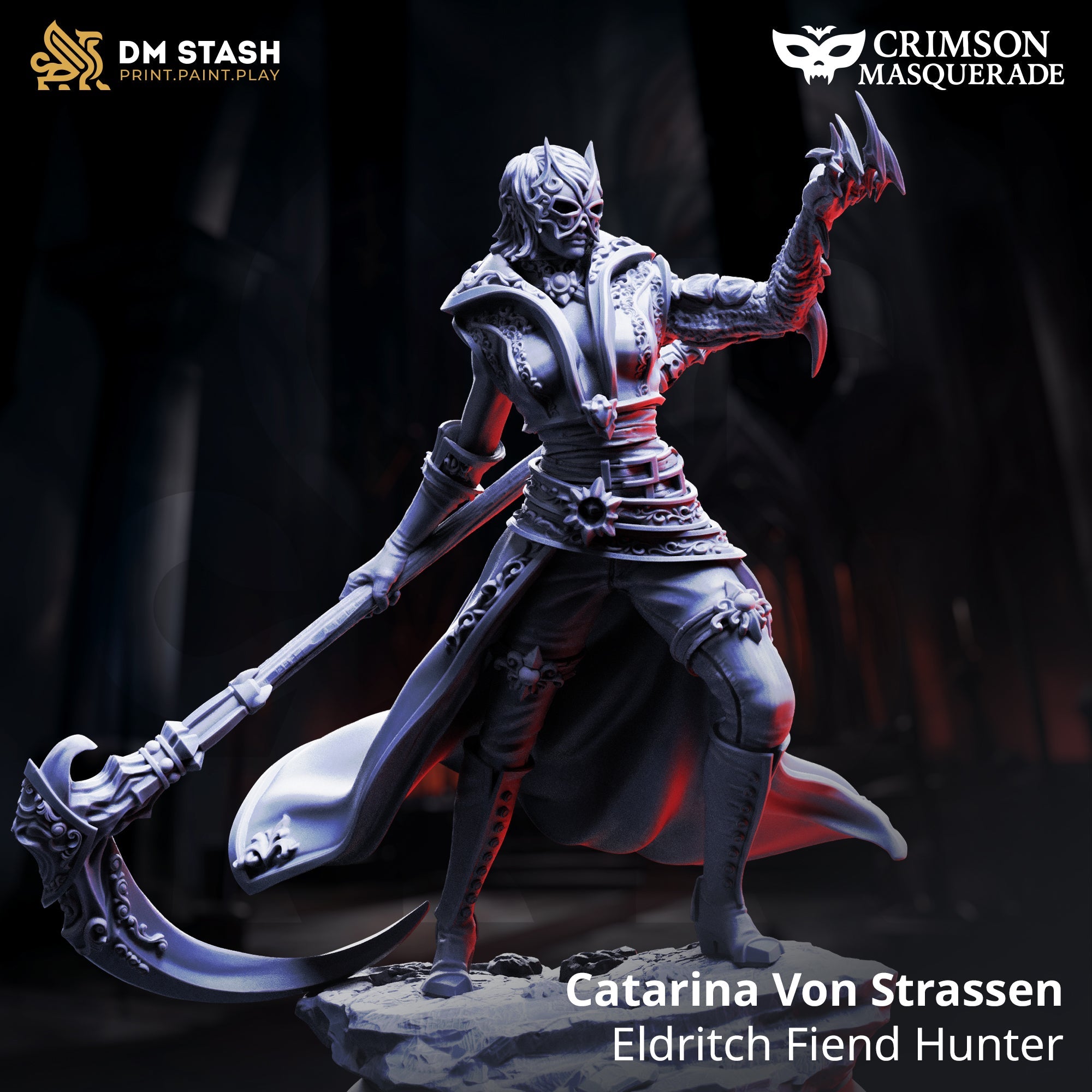 Catarina Von Strassen, Eldritch Fiend Hunter (Female Human Fighter) Main image