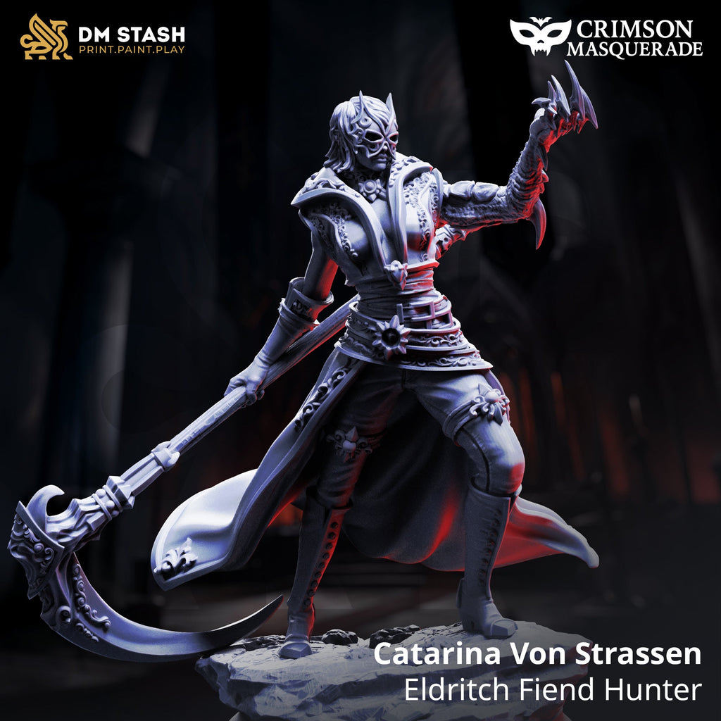 Catarina Von Strassen, Eldritch Fiend Hunter (Female Human Fighter)