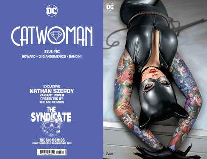 CATWOMAN #62 (NATHAN SZERDY EXCLUSIVE TRADE/VIRGIN VARIANT SET)(2024)