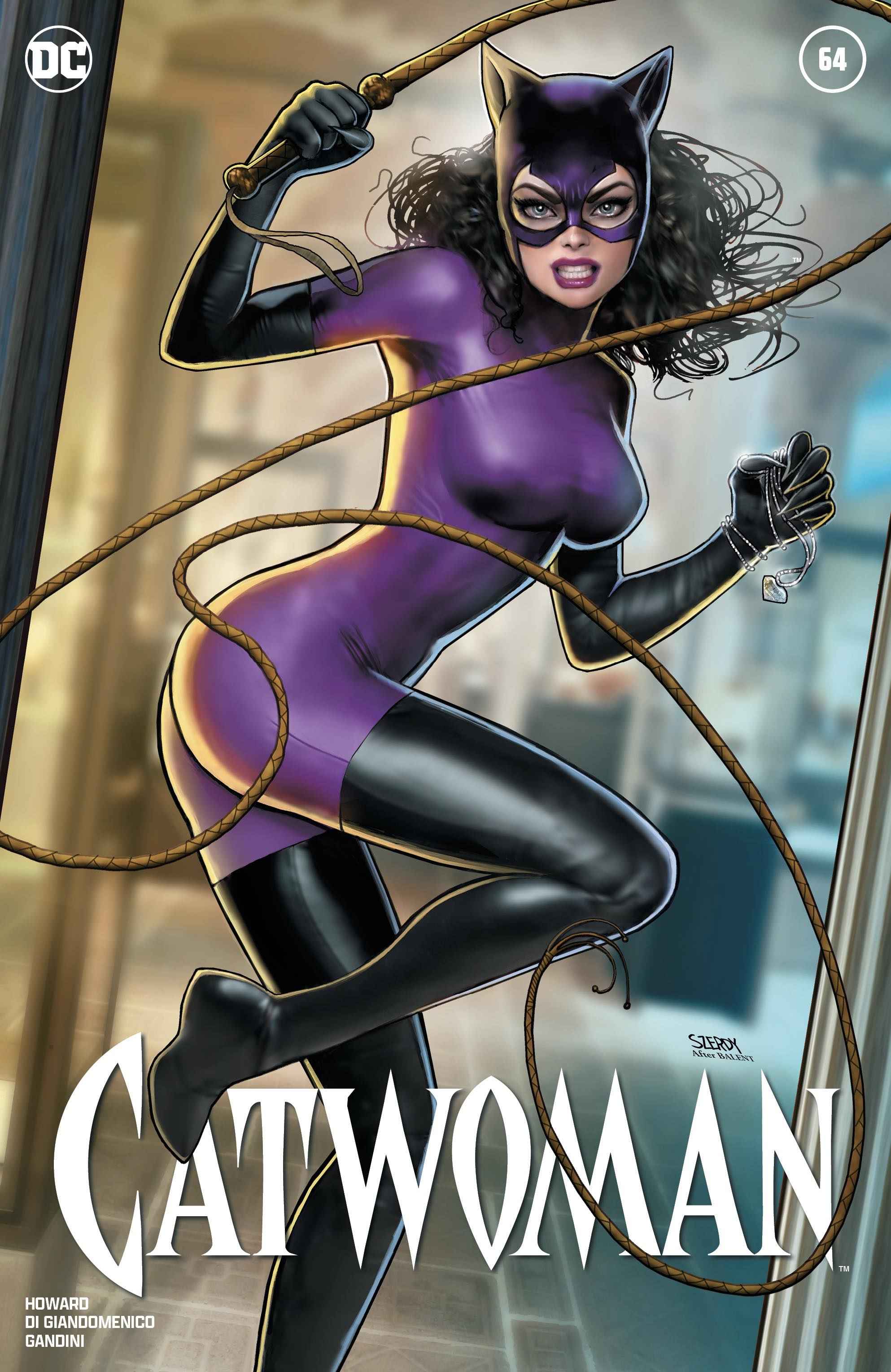 CATWOMAN #64 (NATHAN SZERDY EXCLUSIVE VARIANT)(2024) COMIC BOOK ~ DC Comics Main image