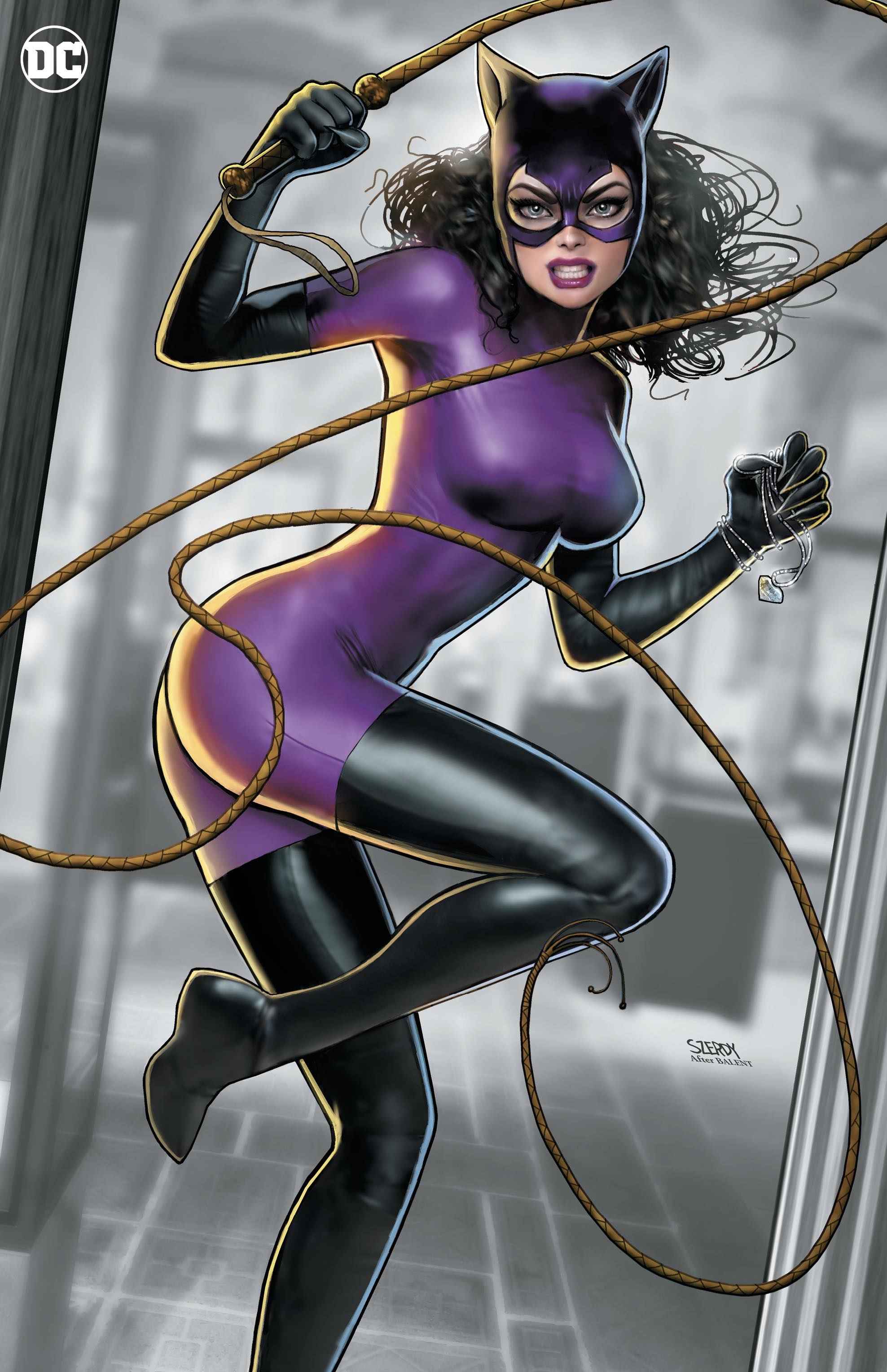 CATWOMAN #64 (NATHAN SZERDY EXCLUSIVE VIRGIN VARIANT)(2024) COMIC BOOK ~ DC Comics Main image