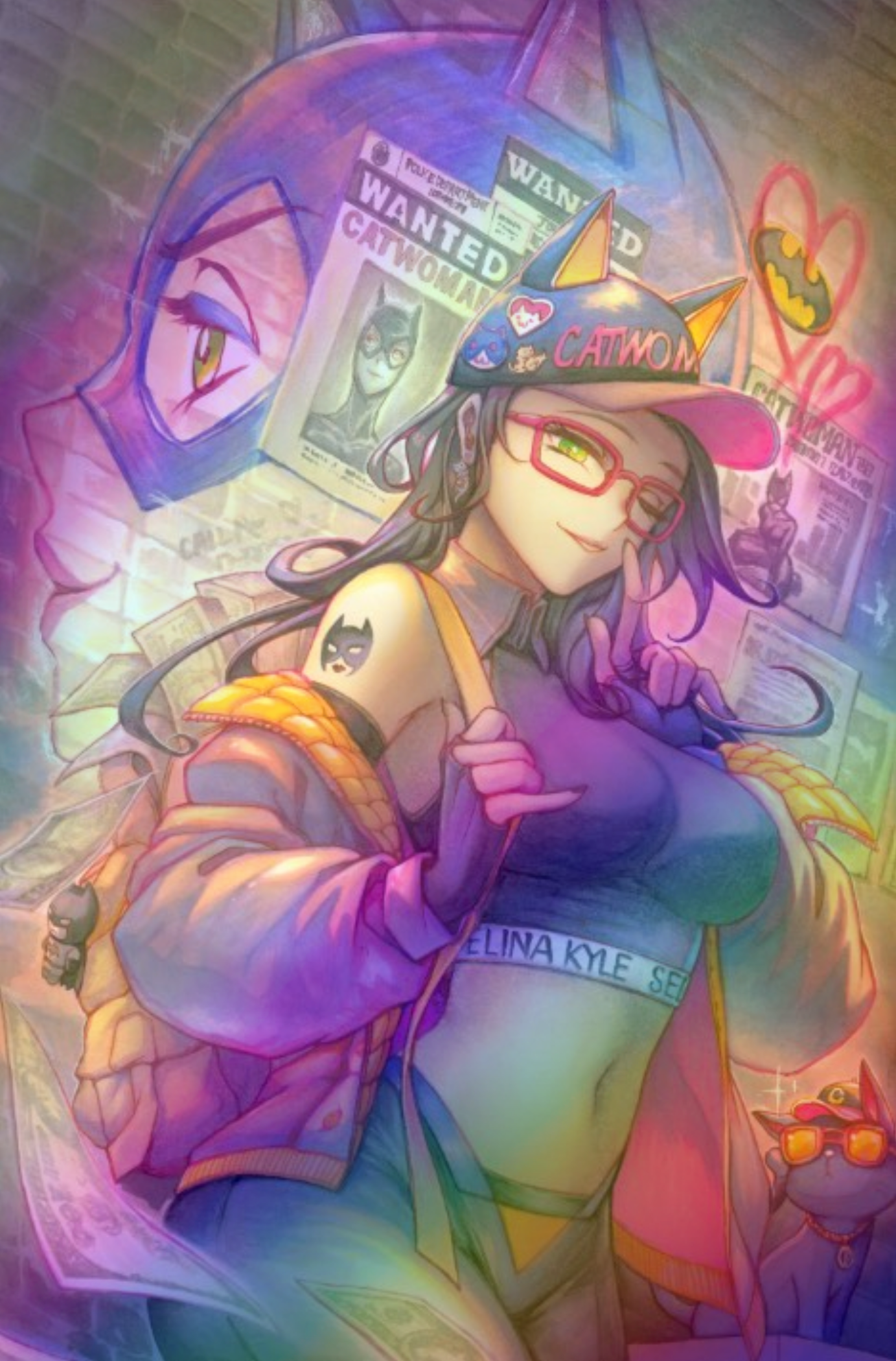 CATWOMAN #66 (RACHTA LIN EXCLUSIVE FOIL VARIANT)(2024) COMIC BOOK ~ DC - Collectors World Toys