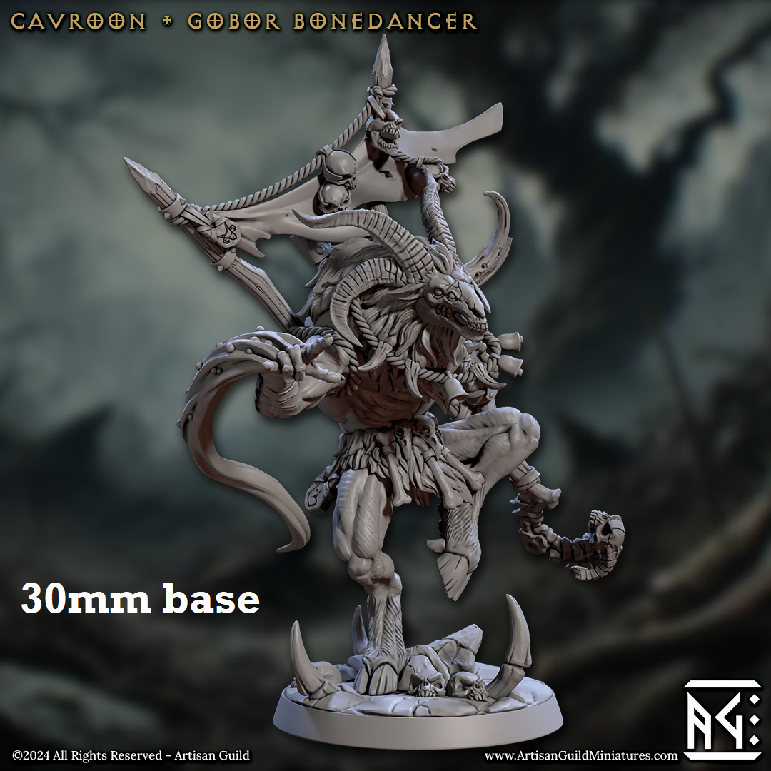Cavroon, Gobor Bonedancer (Male Capra Shaman) Main image
