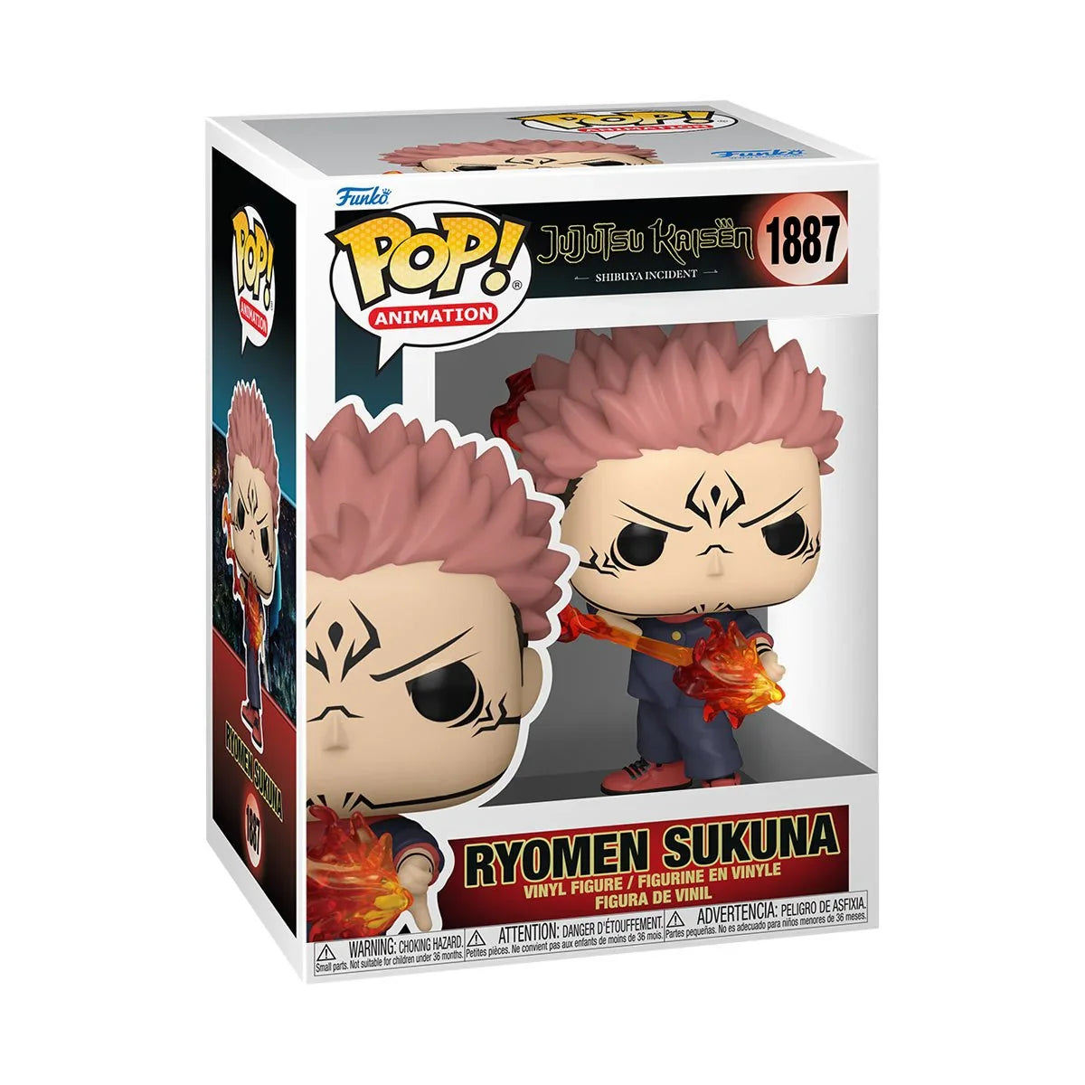 Jujutsu Kaisen Sukuna (Fire Arrow) Funko Pop! Vinyl Figure #1887 - Collectors World Toys