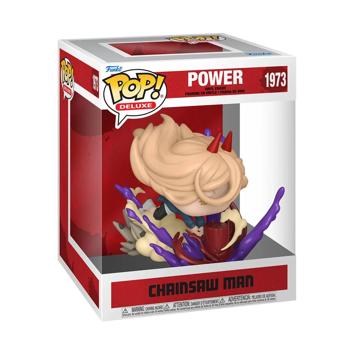 Chainsaw Man Power (Blood Mallet) Deluxe Funko Pop! Vinyl Figure #1973 Secondary image