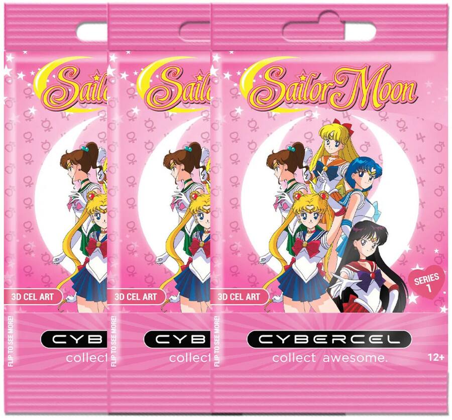 CyberCel - Sailor Moon - Series 1 - Foil Bag 3 Card Pack Main image