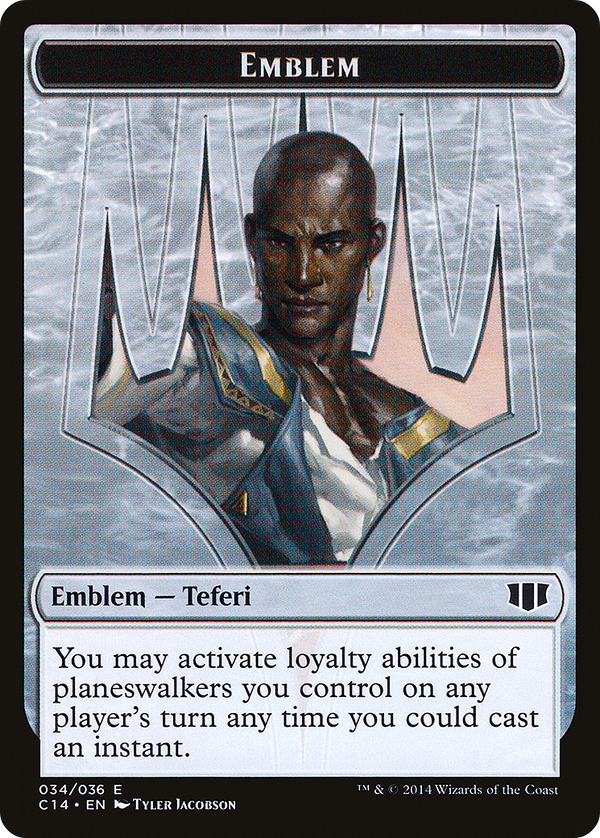 Teferi, Temporal Archmage Emblem (C14-034) - Commander 2014 Tokens