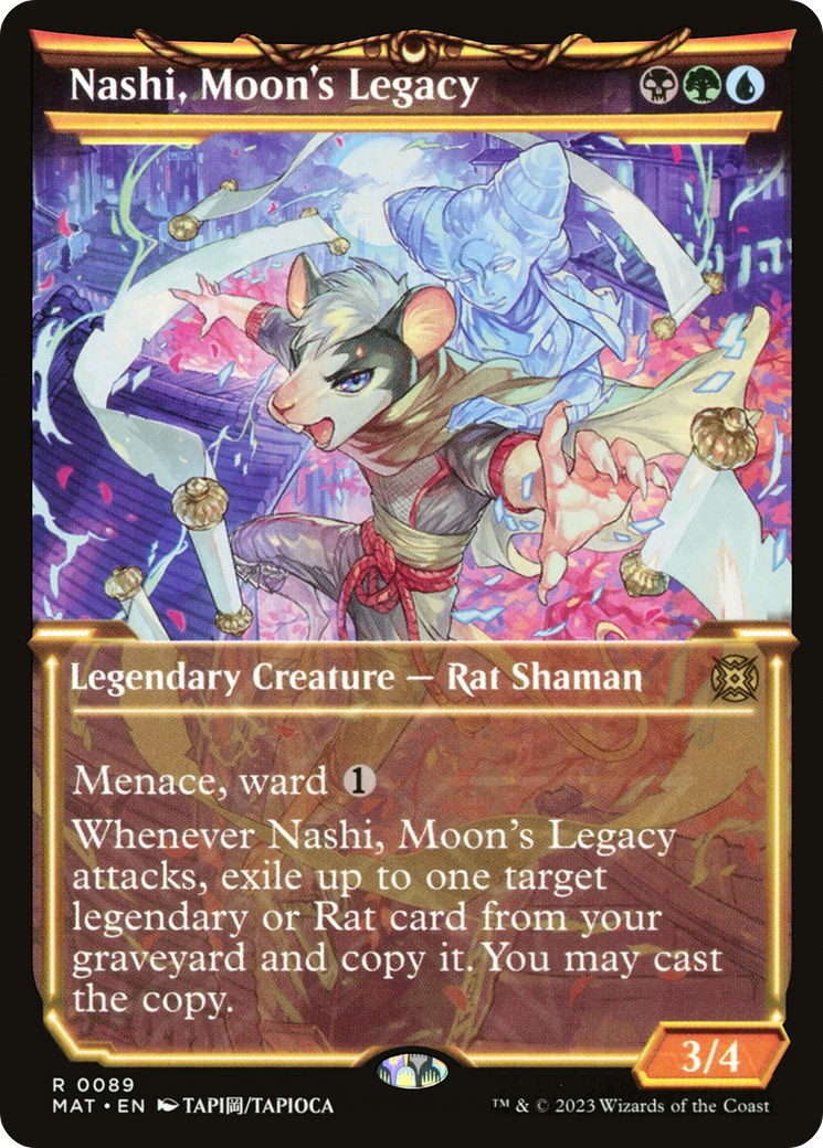Nashi, Moon's Legacy (MAT-089) - March of the Machine: The Aftermath: (Showcase)