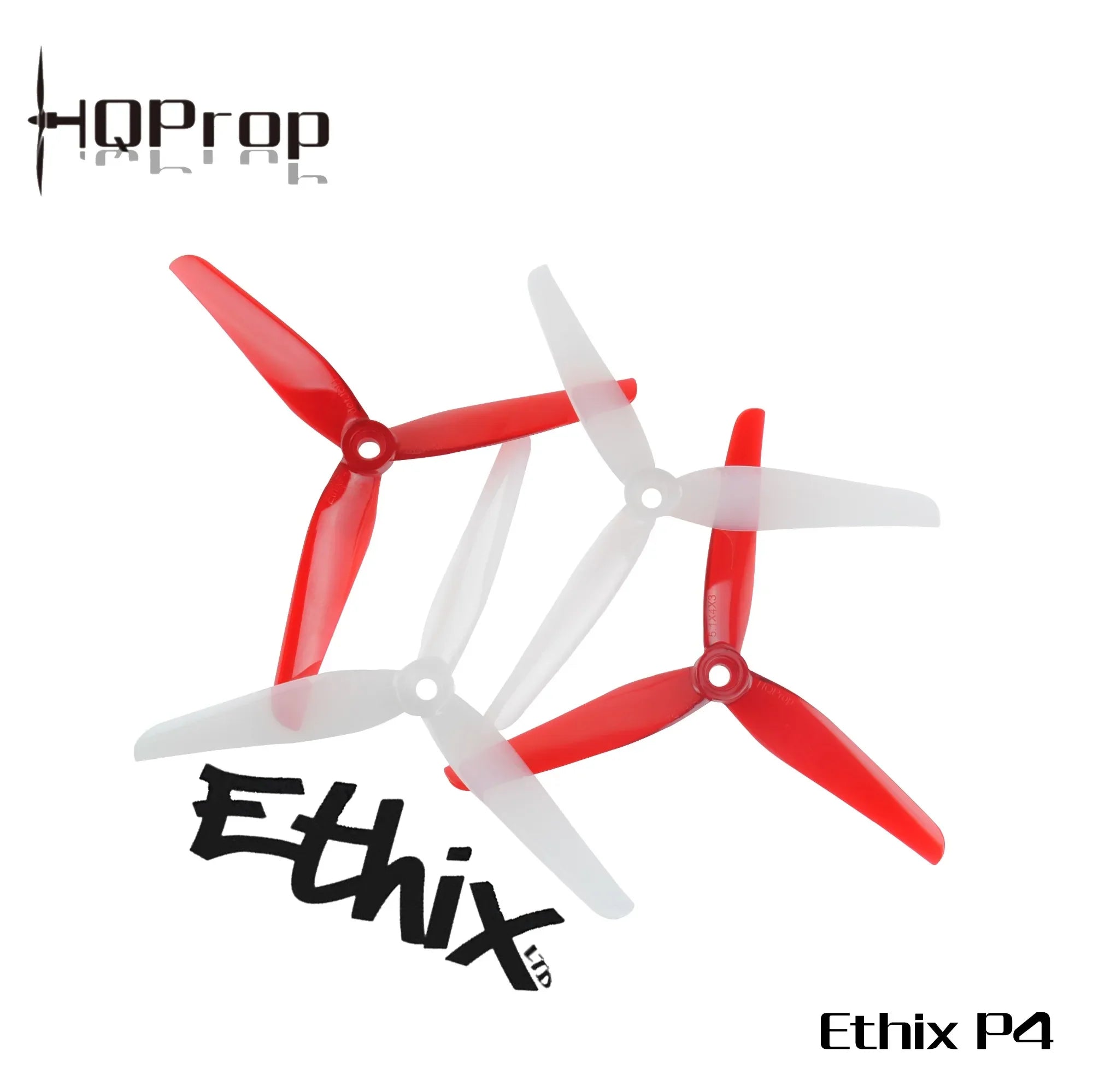 HQProp - Ethix P4 Candy Cane Prop (2CW+2CCW)-Poly Carbonate Main image