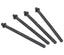 Body Post Stock Plastic, for 1/16 Scale Puma, 4pcs