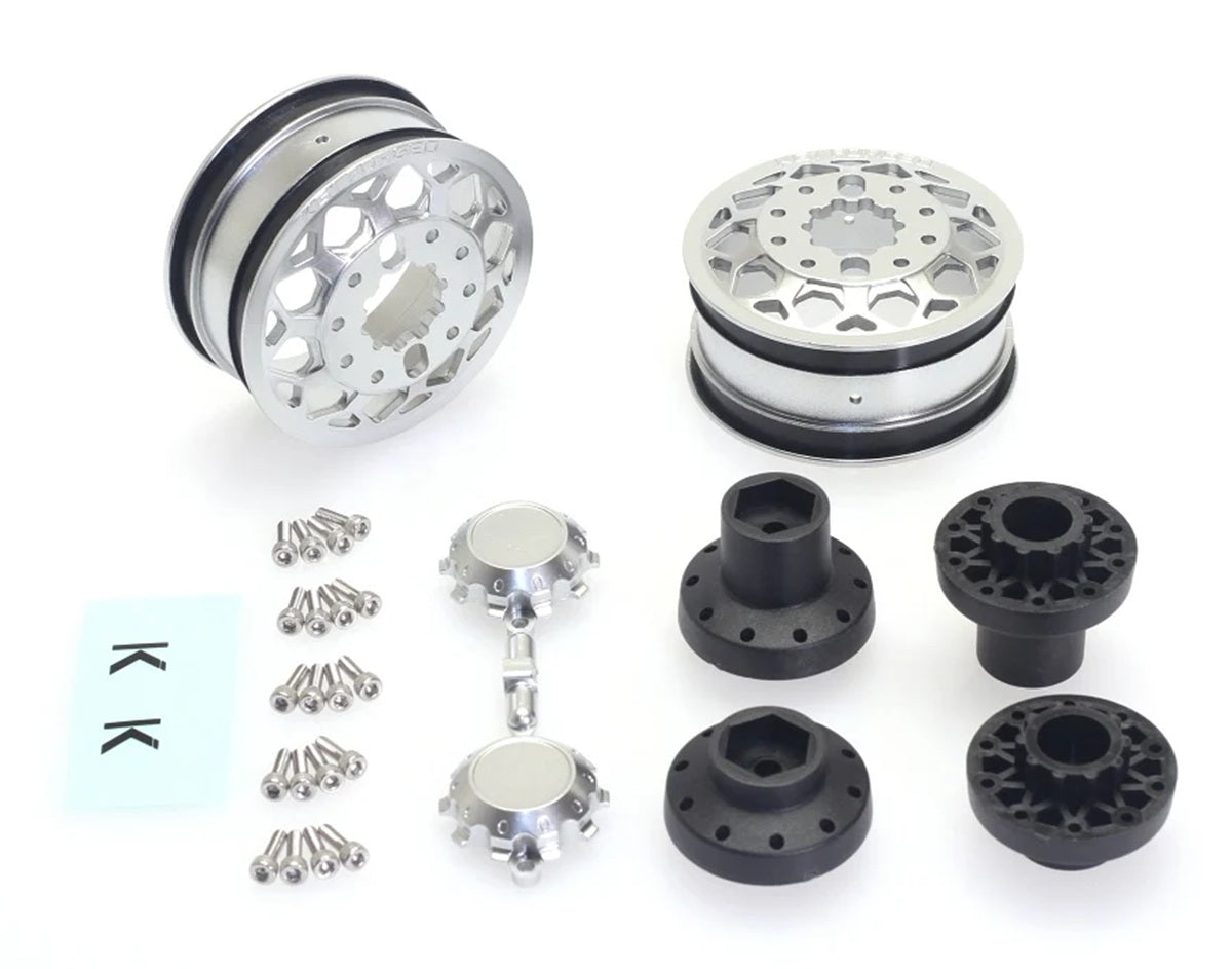 KG1 Forged KD006 Blitz Dually Wheel Silver, 30mm Width,