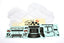 FORD F-450 SD Complete Body Set w/Light Bucket (Clear)