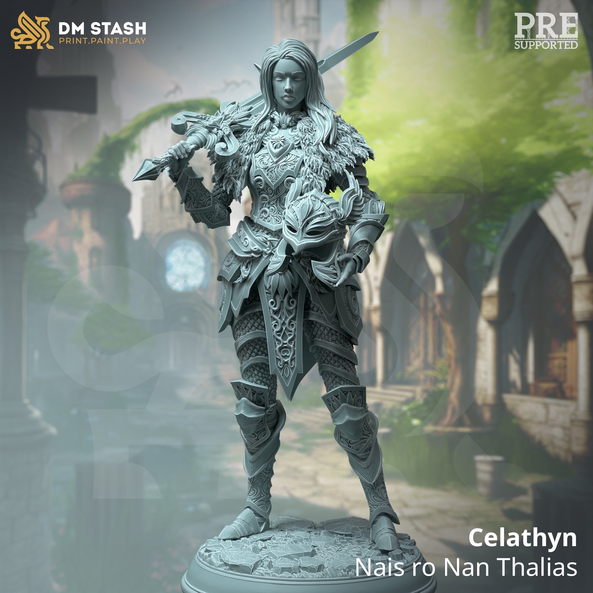 Celathyn, Nais ro Nan Thalias (Female Elf Paladin) Main image