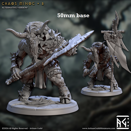 Chaos Minoc - Sculpt B (Minotaur)