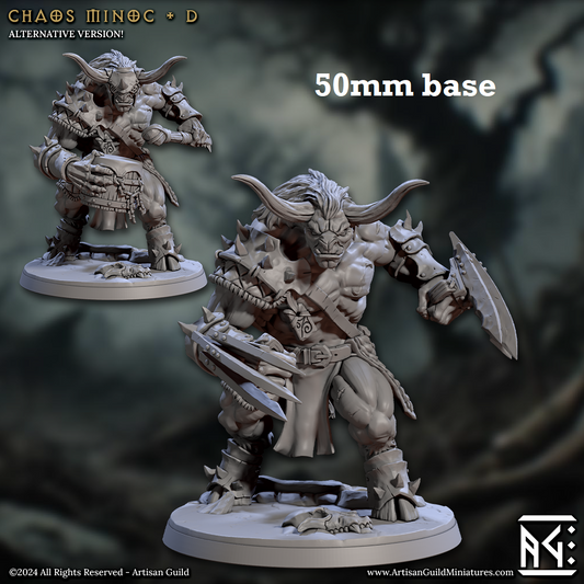 Chaos Minoc - Sculpt D (Minotaur)