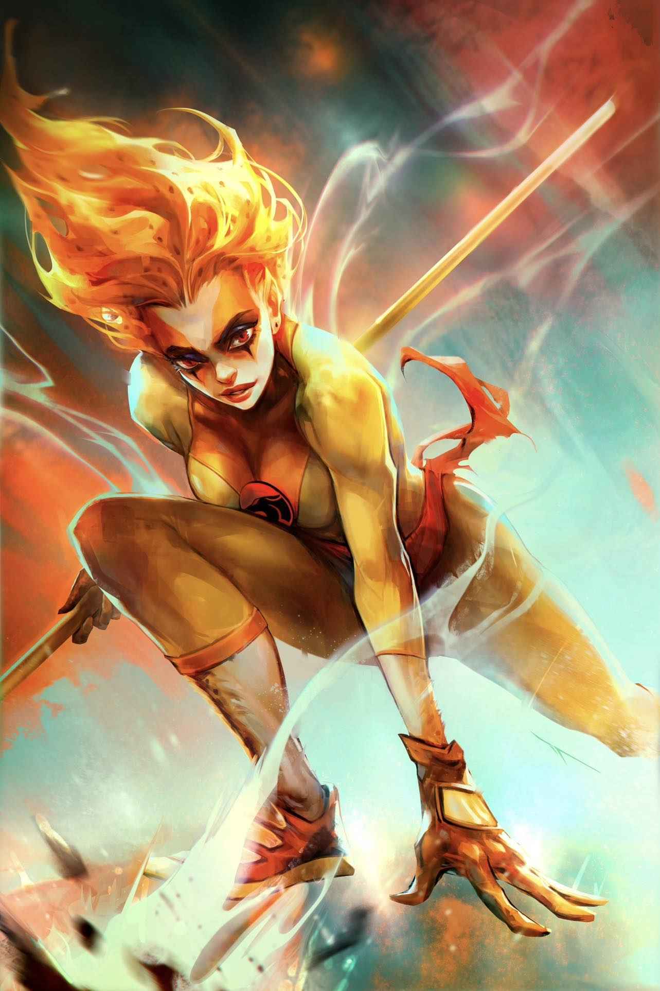 THUNDERCATS: CHEETARA #1 (IVAN TAO EXCLUSIVE VIRGIN VARIANT A) COMIC BOOK ~ Dynamite Main image