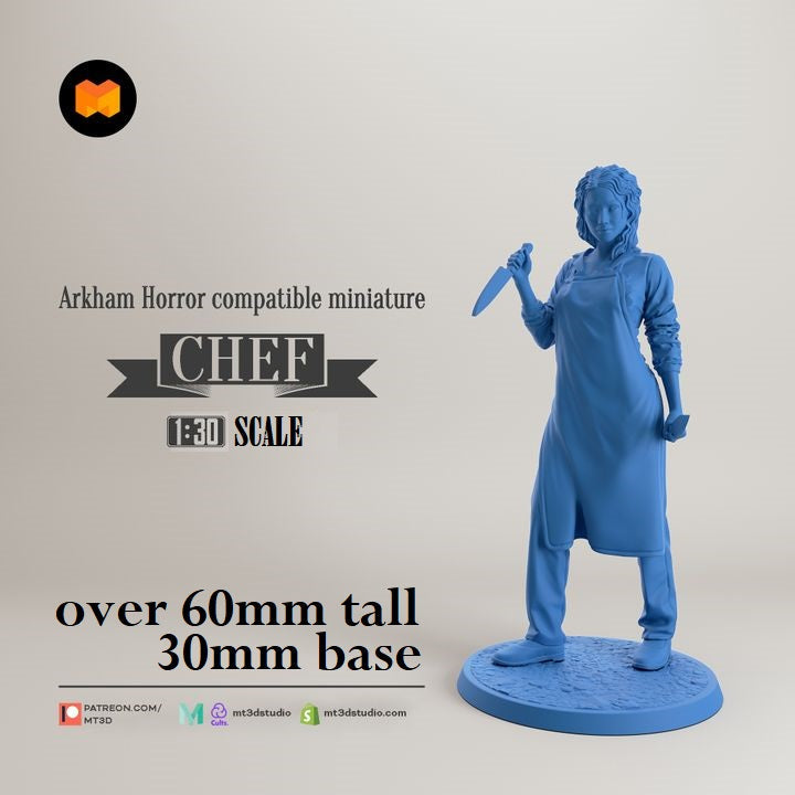 Arkham Compatible Investigator: The Chef (Zoey Samaras) Main image