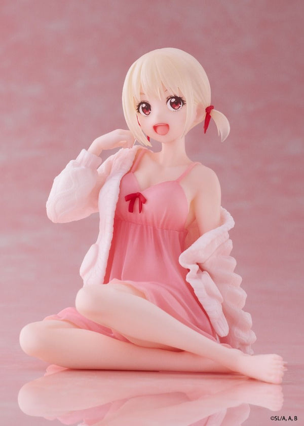 Lycoris Recoil Chisato Nishikigi Roomwear Ver. Desktop Cute Figure - Taito Premium Collectible