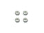 CNC Aluminum Wheel Hex Set (4) 8mm Stock Width - Fits