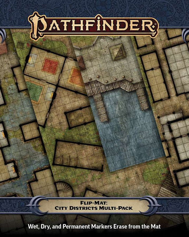Pathfinder Flip-Mat: City Districts Multi-Pack Hover Image