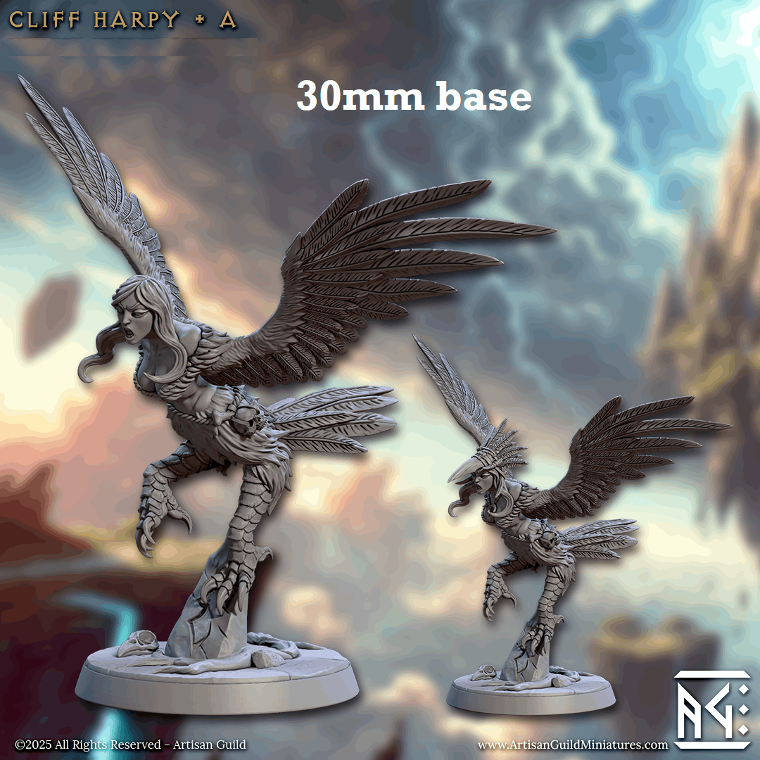 Cliff Harpy: Sculpt A Main image