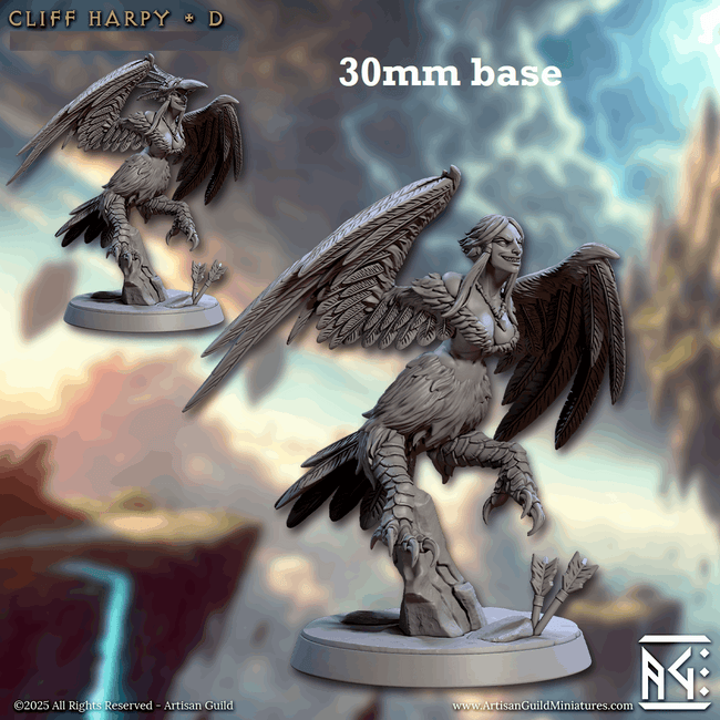 Cliff Harpy: Sculpt D Hover Image