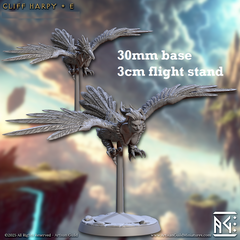 Cliff Harpy: Sculpt E