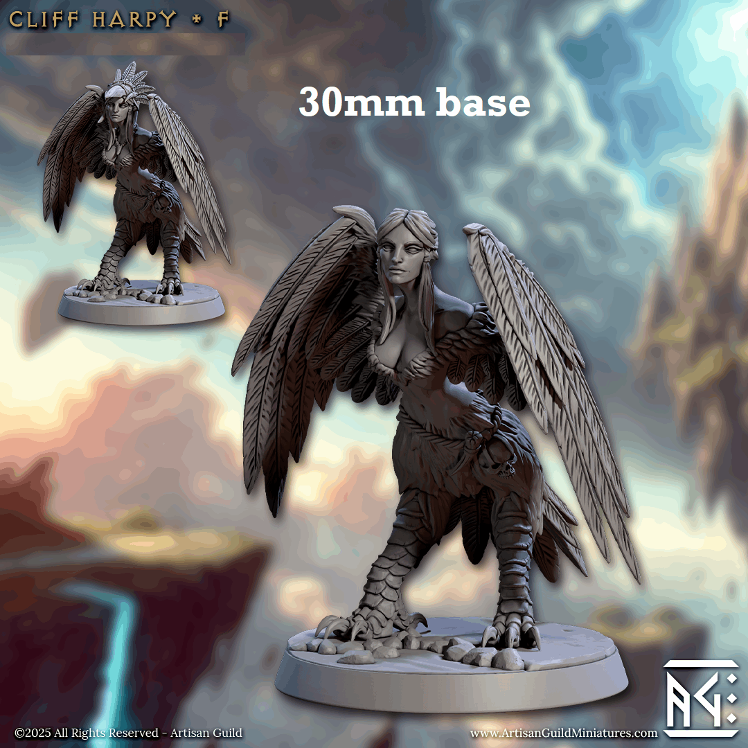 Cliff Harpy: Sculpt F Main image