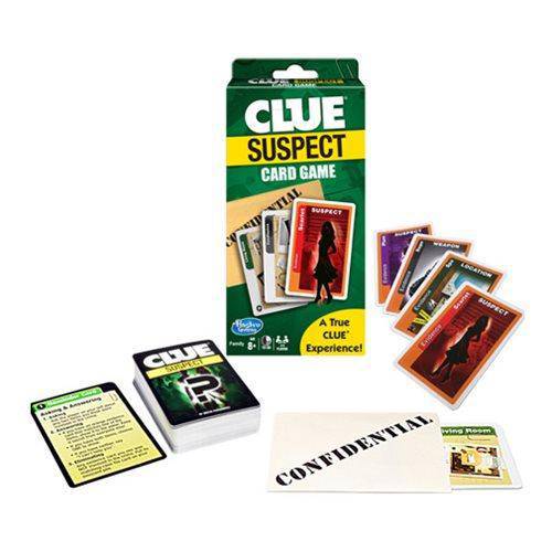 Clue Suspect Card Game by Winning Moves Main image