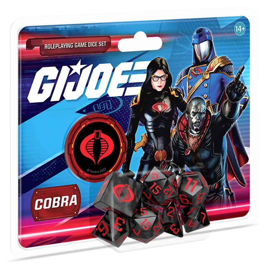 G.I. JOE RPG Cobra Dice Set Main image