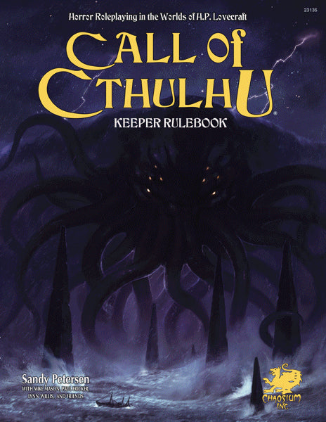 Call of Cthulhu 7th Edition Keeper Rulebook - Collectors World Toys Hover Image