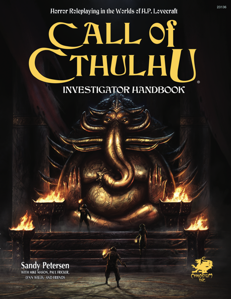 Call of Cthulhu Investigator Handbook Main image