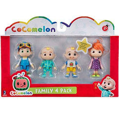 Cocomelon 4 Figure Family Pack Set - Collectors World Toys