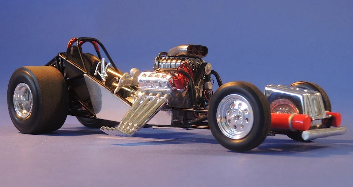 1:24 Tom "Mongoose" McEwen's 1957 Chevrolet Funny Car "World's Fastest '57 Chevy" Plastic Model Kit
