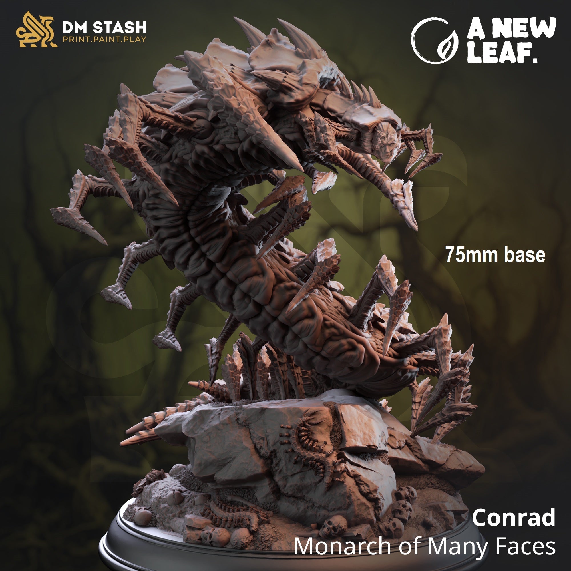 Conrad, Monarch of Many Faces (Big Fey Centipede) Main image