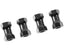 Chassis Post - 10mm - Aluminum - Black - 4 pcs