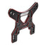 Shock Tower - Front - 3mm - Aluminum - Hard Anodized