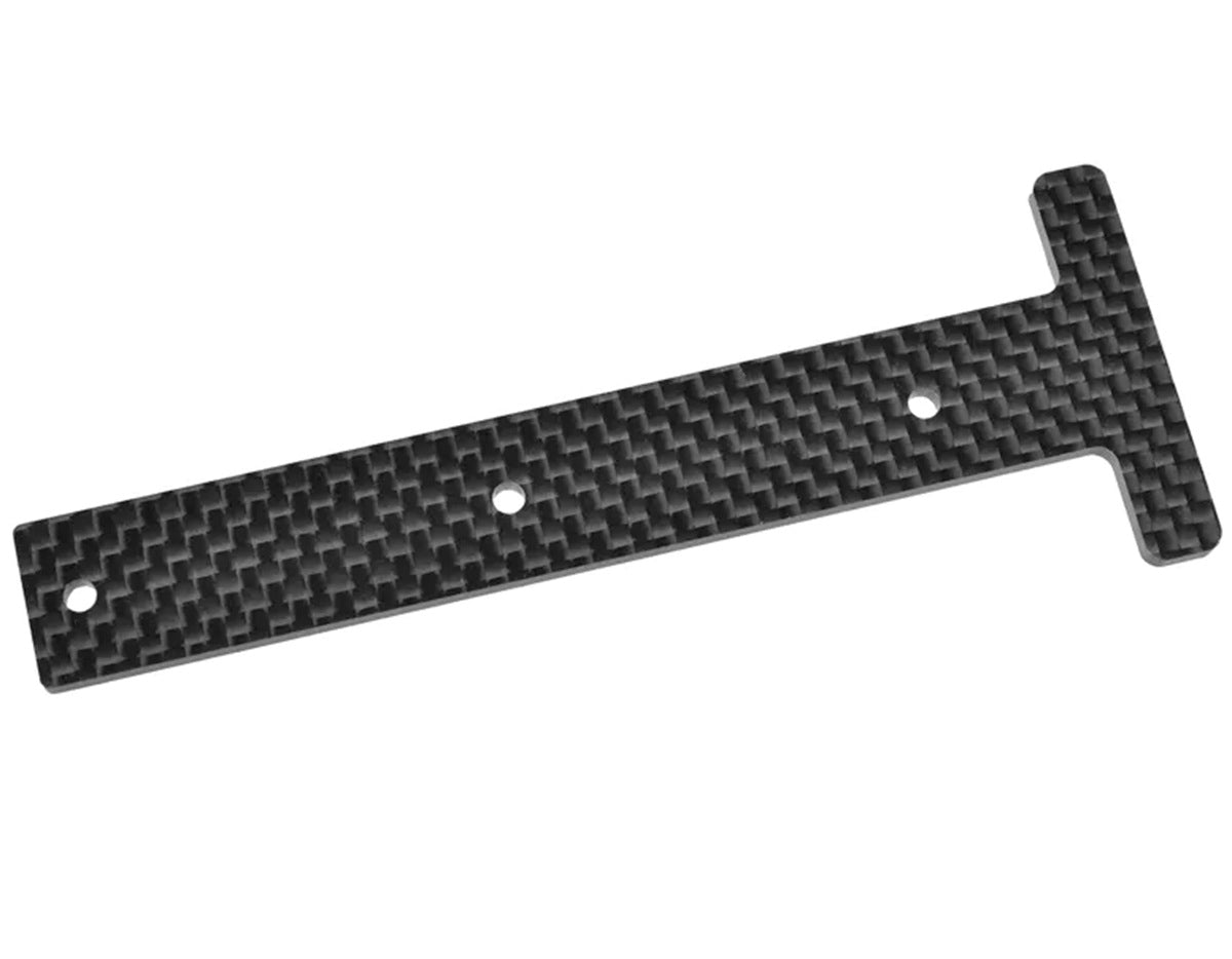 Chassis Stiffener Plate - Rear - Carbon - 1 pc