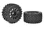 1-8 Buggy Tires - Scorpion XTB Rear Wide - Glued on Black Rim