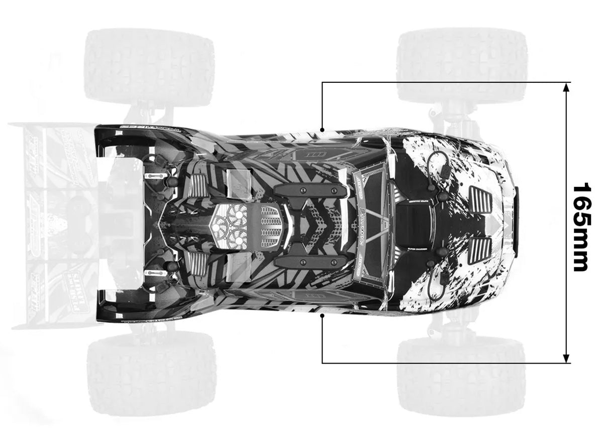Polycarbonate Body - Kagama 4 - Clear - Cut - Decals - 1pc