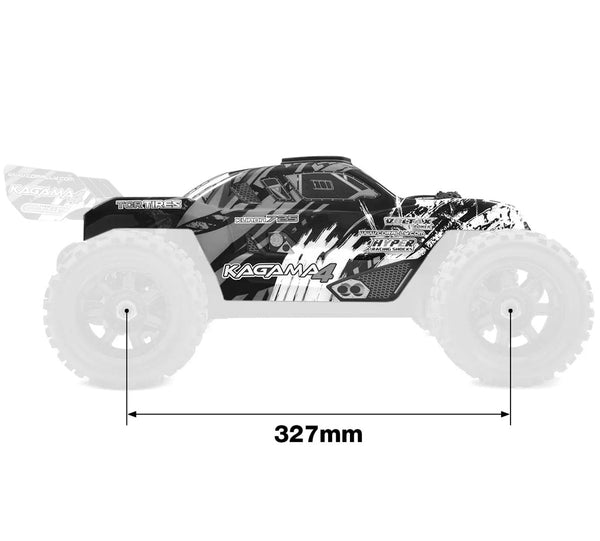 Polycarbonate Body - Kagama 4 - Clear - Cut - Decals - 1pc