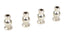 Ball Shouldered, 6.8mm, Steel, 4 pcs for Dementor, Kronos, Python, Shogun, Kagama