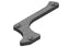 Team Corally Suspension Arm Stiffener - A, Lower Front Right - Graphite 3mm, Dementor, Kronos, Shogun