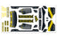 Team Corally Body Decal Sheet Punisher XP