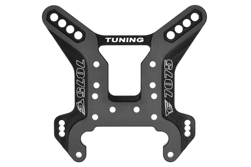 Shock Tower - Rear - Swiss Made 7075 T6 - 5mm - Hard Anodized - Black