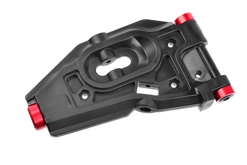 HDA Suspension Arm Insert, Outer, Spacer 1.5mm,  Aluminum, Red (2pcs), Kagama
