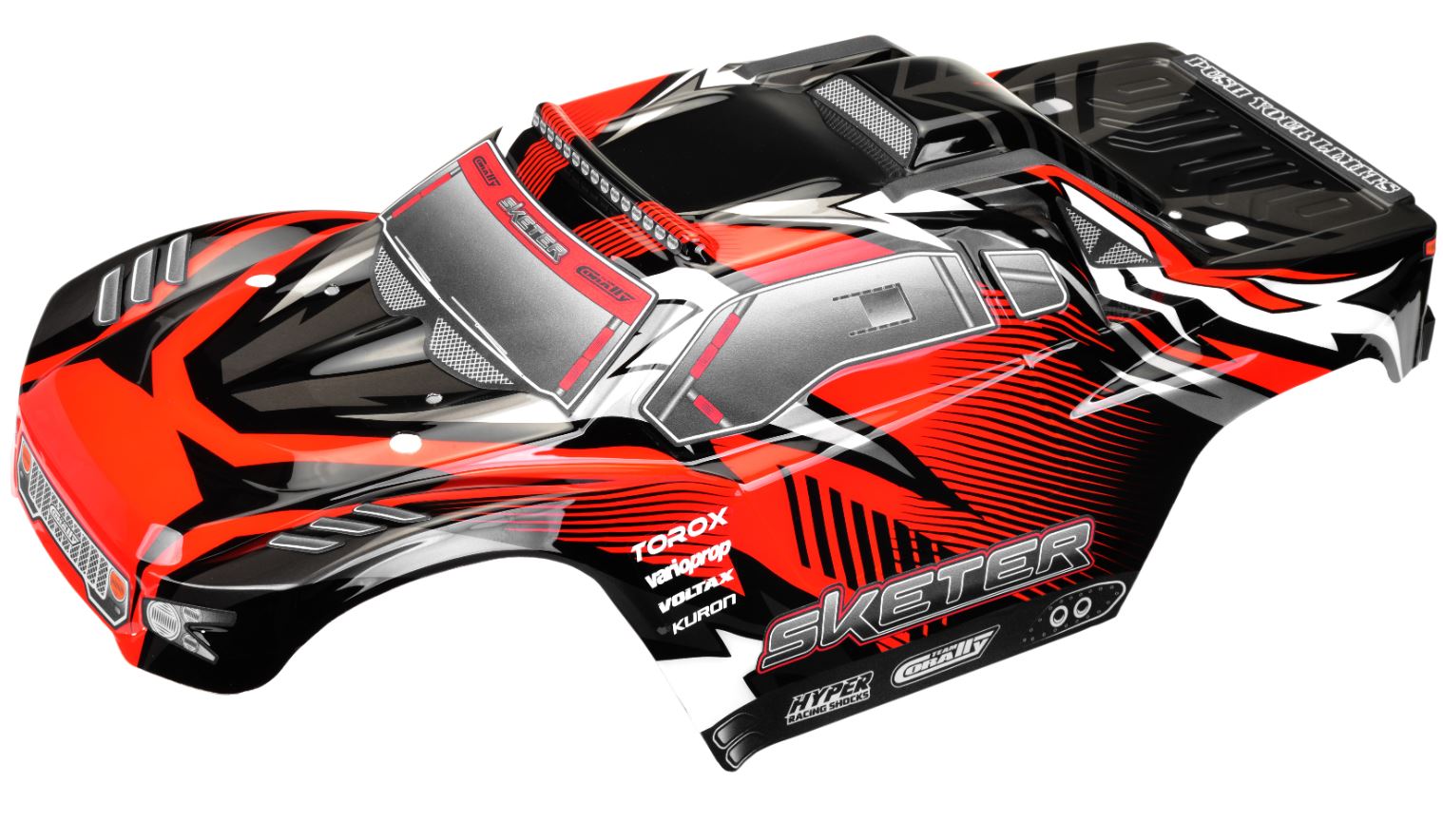 Polycarbonate Body for MT Sketer XP 4S, Painted and Cut
