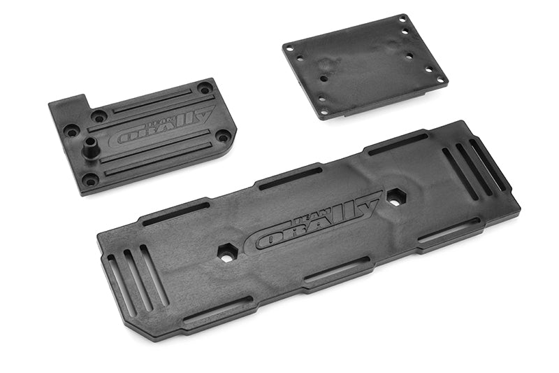 Battery - ESC Holder Plate - Receiver Box Cover - Composite