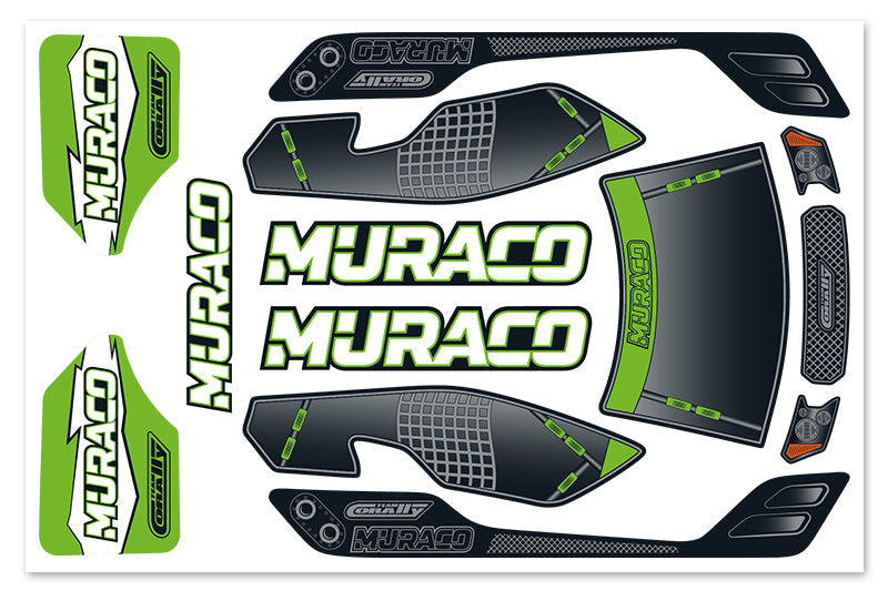 Body Decal Sheet  - Muraco XP 6S - 1 pc